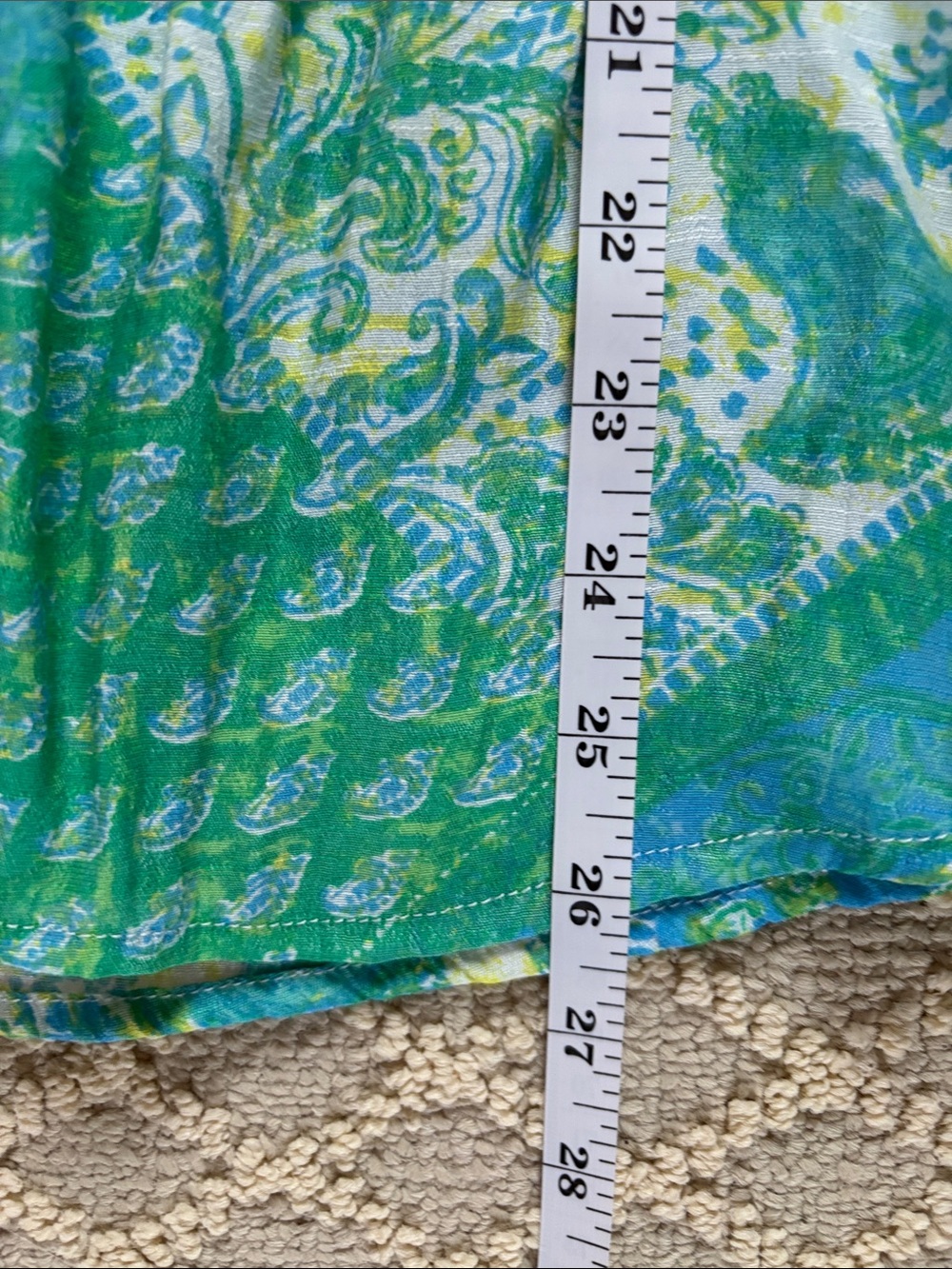 Ruby Rd Printed Button-Up Tunic Blouse - Picture 4 of 12